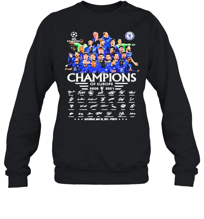 champions manchester city of europe 2020 2021 signature shirt unisex sweatshirt