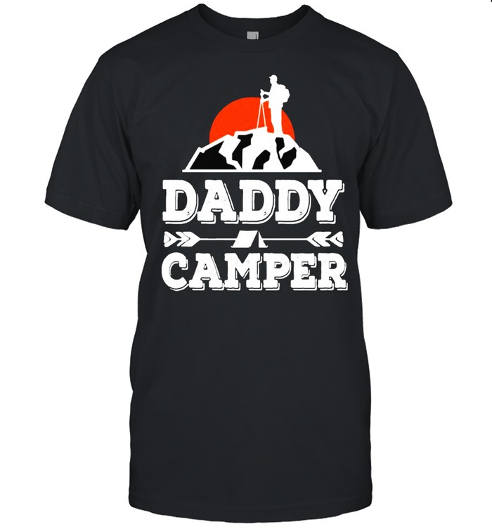 Daddy camper mountain blood moon shirt