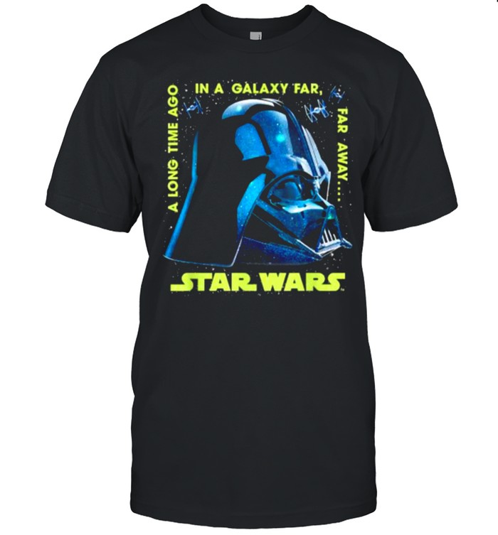 In a galaxy far a long time ago Star Wars Darth Vader T-Shirt