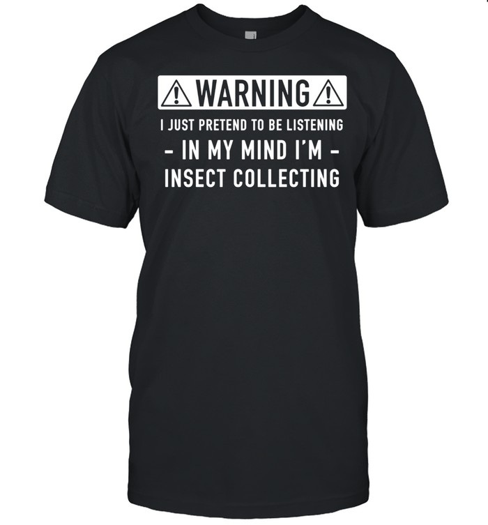 Insect collecting shirt