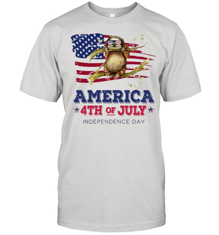Monkey America 4th Of July Independence Day T-shirt