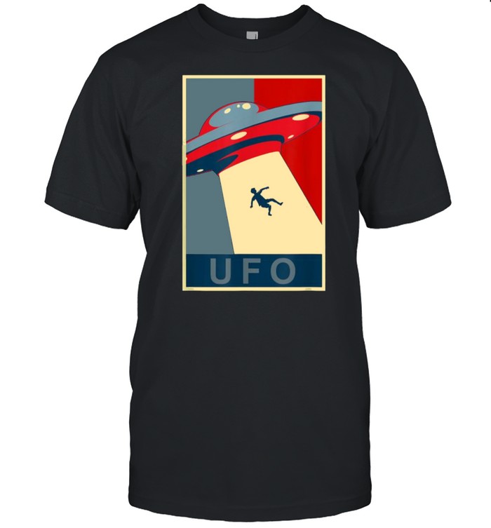 UFO Space Alien Abduction Flying SaucerT-Shirt