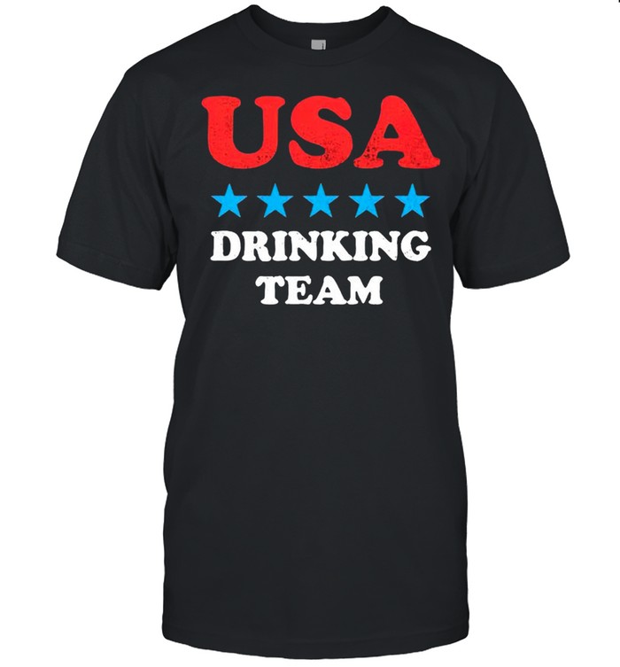 USA drinking team 4th of July shirt