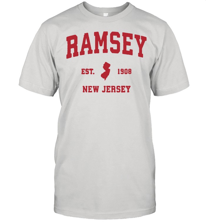 Ramsey New Jersey 1908 NJ Vintage Sports Shirt