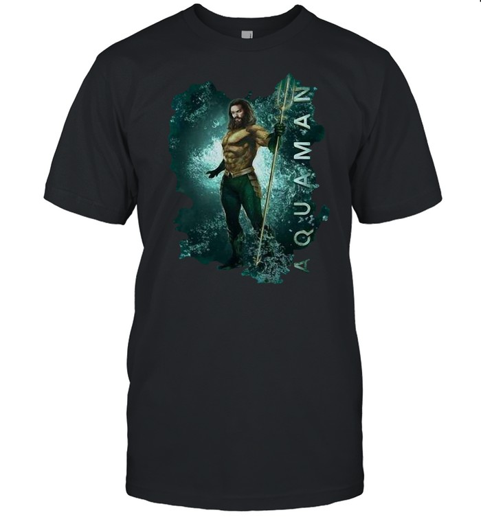 Atlantis Aquaman Logo Splash T-shirt