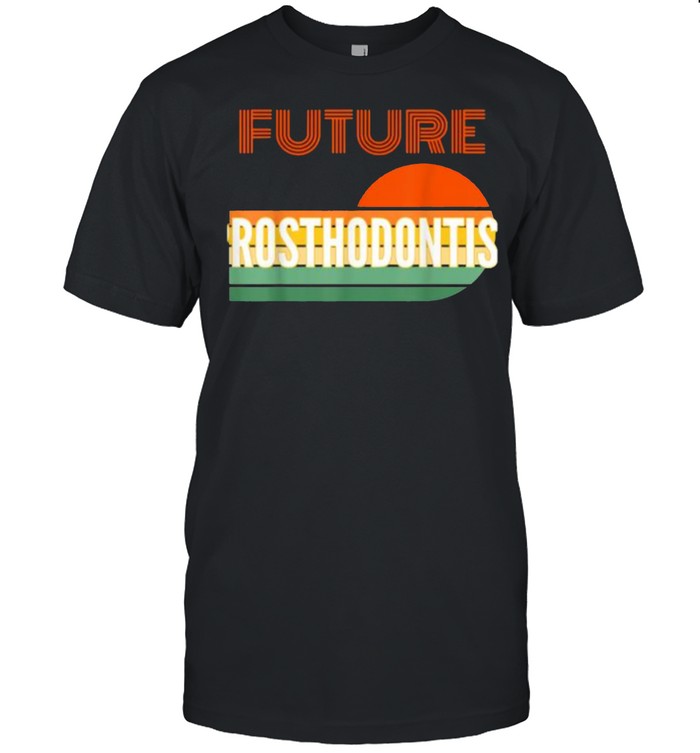 Future Prosthodontist Sunset Vintage T- Classic Men's T-shirt