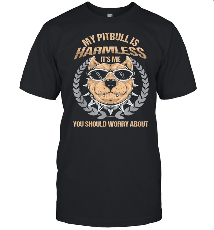 My Pitbull Is Harmless Its Me You Should Worry About shirt