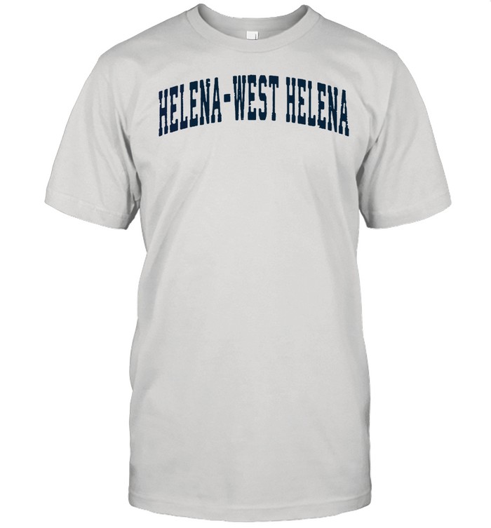 Helena-West Helena Arkansas AR Vintage Sports Shirt