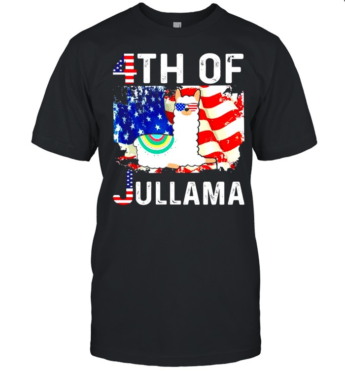 Llama 4th of July Jullama shirt