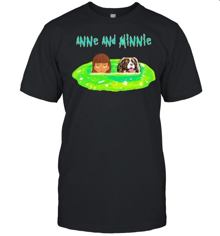 Anne And Minnie Dog Shirt
