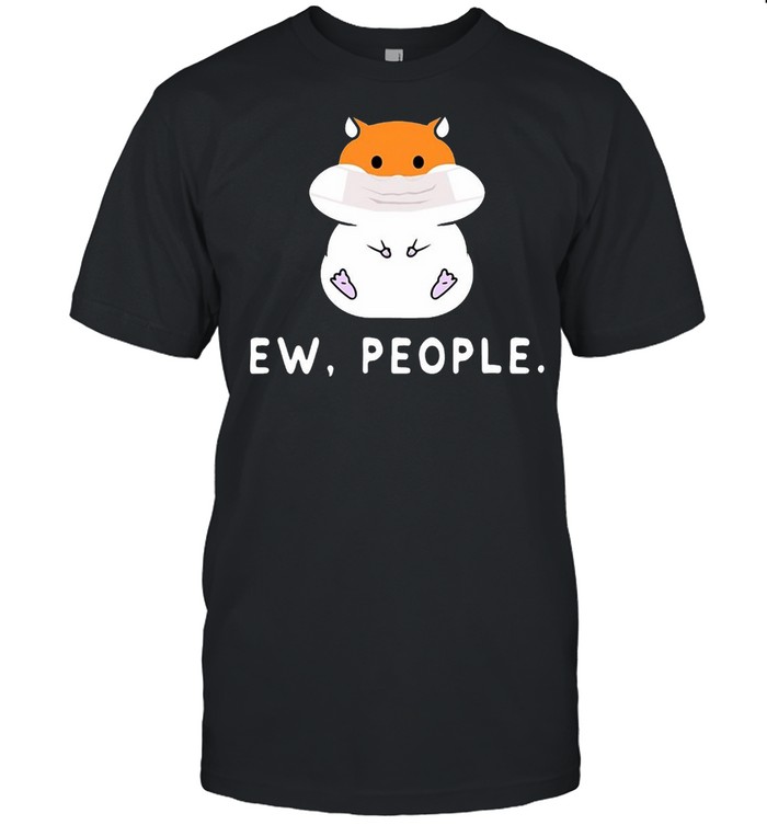 Guinea Pig Ew People Guinea Pig Wearing A Face Mask T-shirt