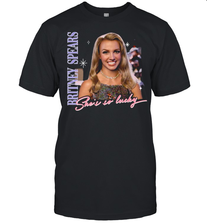 Britney Spears She's So Lucky shirt
