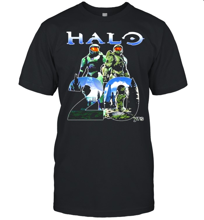 Halo 20 years shirt
