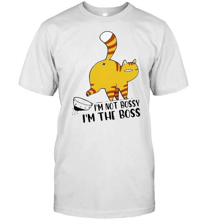 Cat I’m Not Bossy Im The Boss  Classic Men's T-shirt