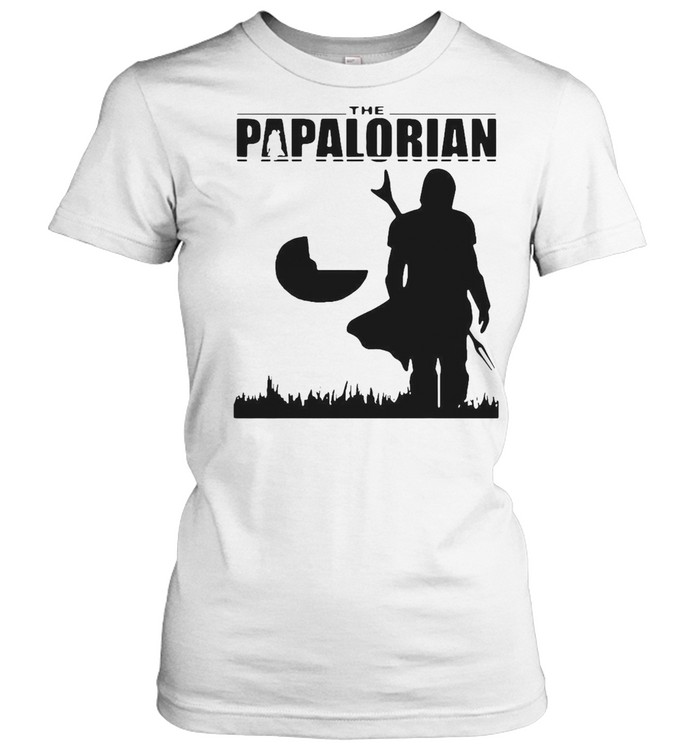 The Papalorian Dadalorian Funny Fathers Day Costume T-shirt Classic Women's T-shirt