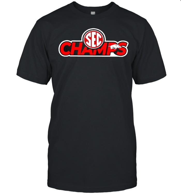 Arkansas Razorback SEC champs shirt