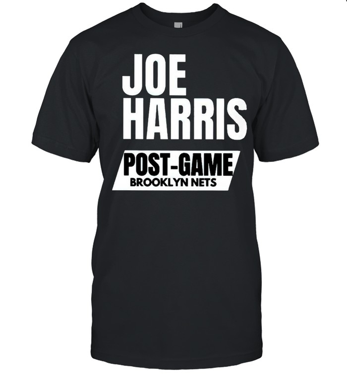 Joe Harris post game Brooklyn Nets shirt