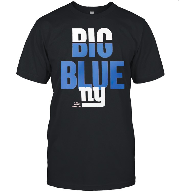 New York Giants Nike big blue NY shirt