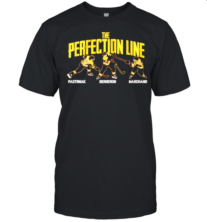 Pastrnak Bergeron and Marchand Perfection Line shirt