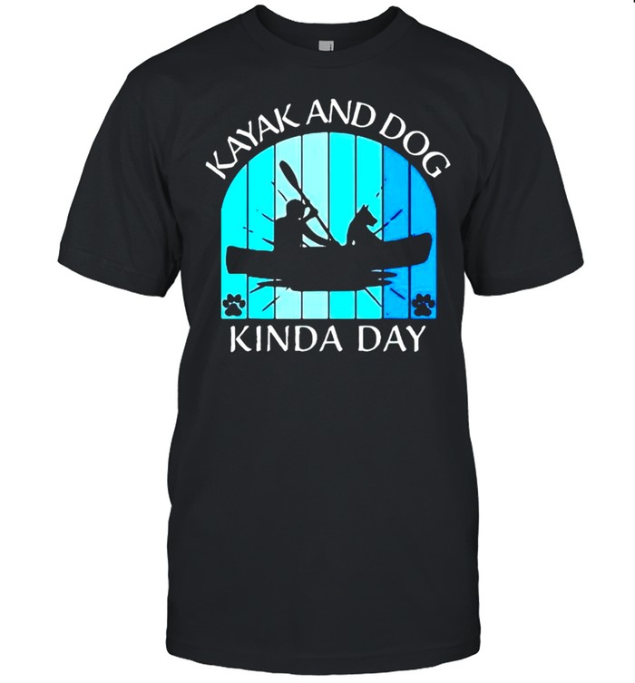 Kayak and dog kinda day shirt Classic Men's T-shirt