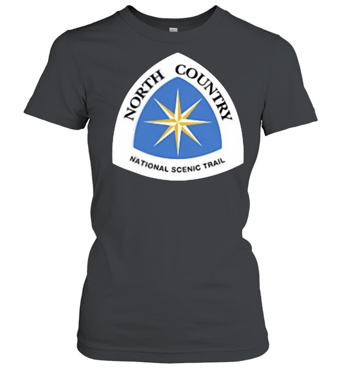 North Country National Scenic Trail Double Sided T-shirt Classic Women's T-shirt