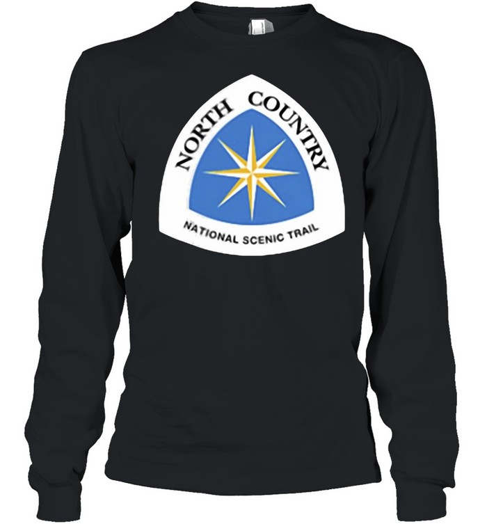 North Country National Scenic Trail Double Sided T-shirt Long Sleeved T-shirt