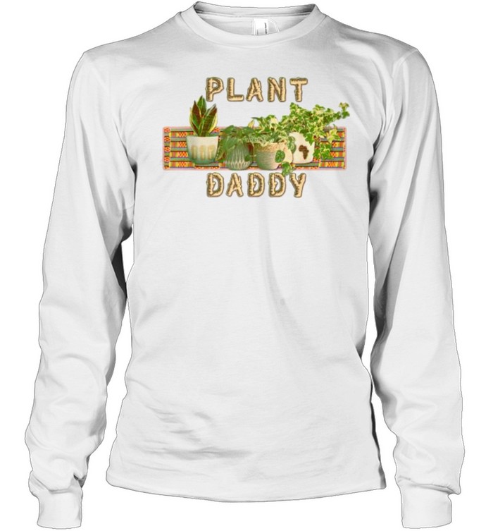 Plant Daddy Kente Cloth Tee T- Long Sleeved T-shirt