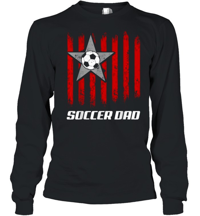 New First Time Dad to Be Soccer Daddy T- Long Sleeved T-shirt