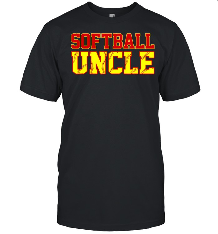 Softball Uncle Christmas Fathers Day Softball Uncle shirt