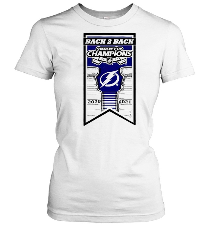 Tampa Bay Lightning 21 Back2back Stanley Cup Champions Shirt Trend Tee Shirts Store