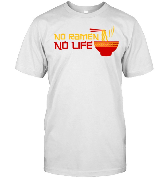 No Ramen No Life Asian Noodle shirt Classic Men's T-shirt