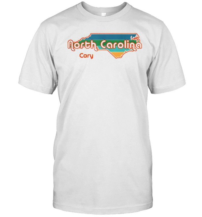 North Carolina Cary Souvenir The Tarheel State Vintage  Classic Men's T-shirt