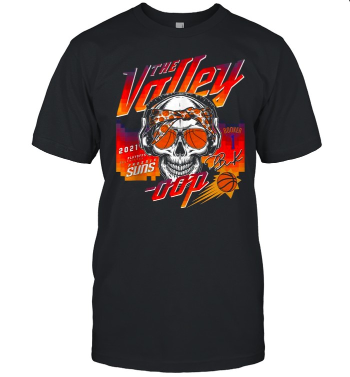 2021 Phoenixs Suns Playoffs Rally The Valley Skull Shirt