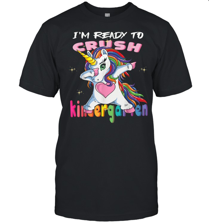 I'm Ready To Crush Kindergarten Baby Unicorn shirt Classic Men's T-shirt