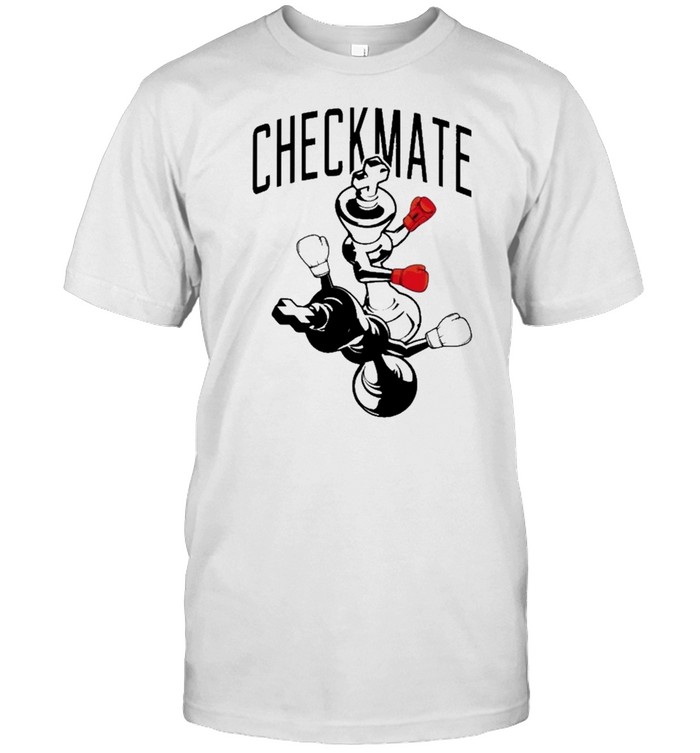 Chess boxing checkmate shirt