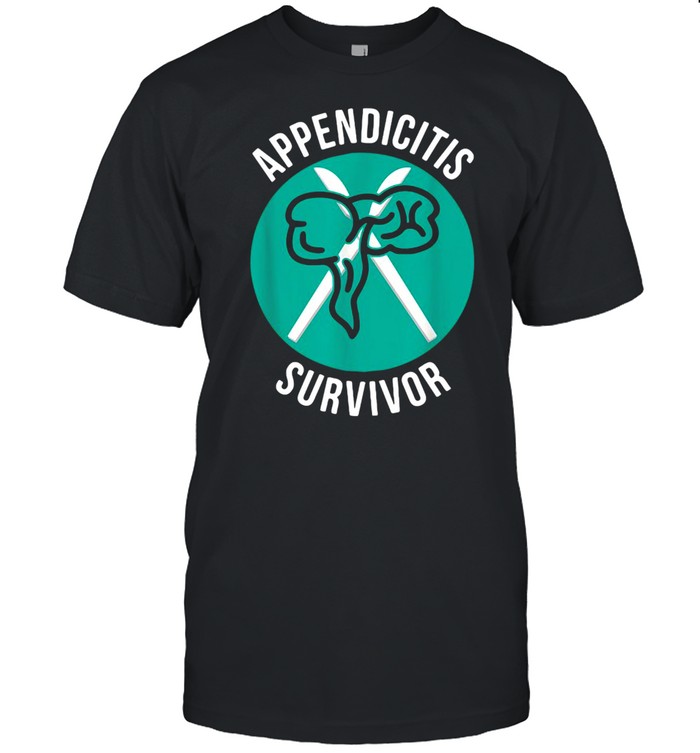 Gute Besserung Appendizitis Blinddarm Operation T-shirt