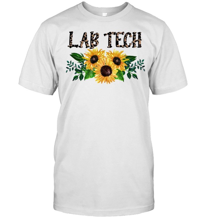 Lab Tech Leopard Sunflower 2021 shirt