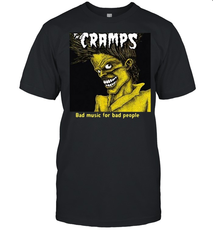 The Cramps Bad Music For Bad People T-shirt Classic Men's T-shirt