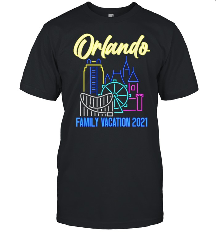 Orlando Family Vacation 2021 Summer Vacation T-Shirt