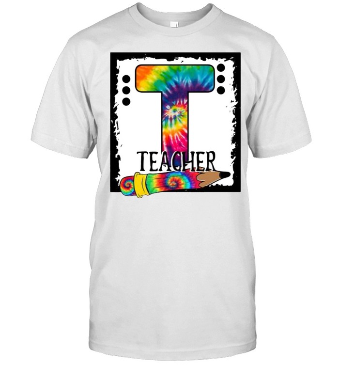 Teacher School Hippie Colorful Shirt