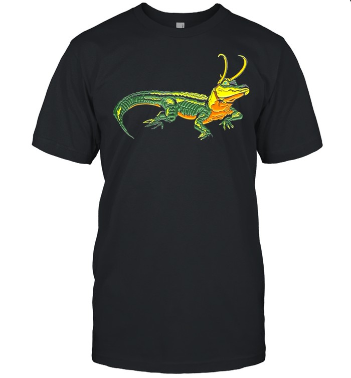 Funny Loki Gator Alligator Loki Croki Crocodile God of Mischief shirt