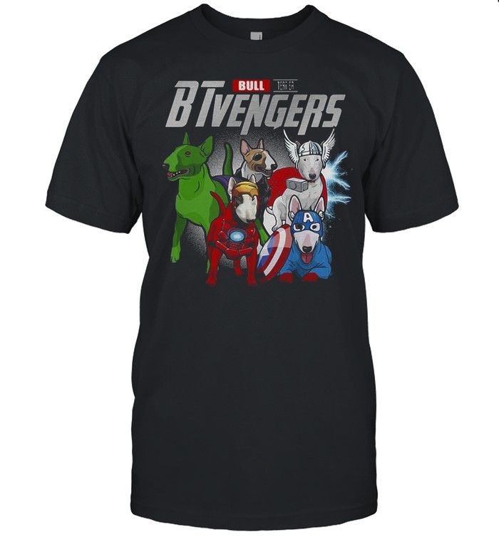Marvel Avengers Bull Terrier Avengers T-shirt