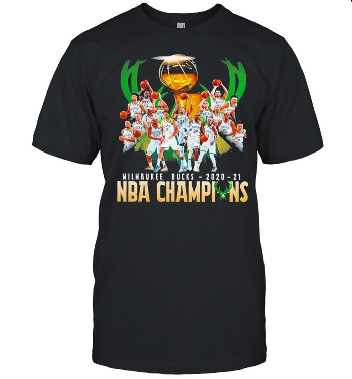 2021 NBA Eastern Conference Champions Milwaukee Bucks shirt