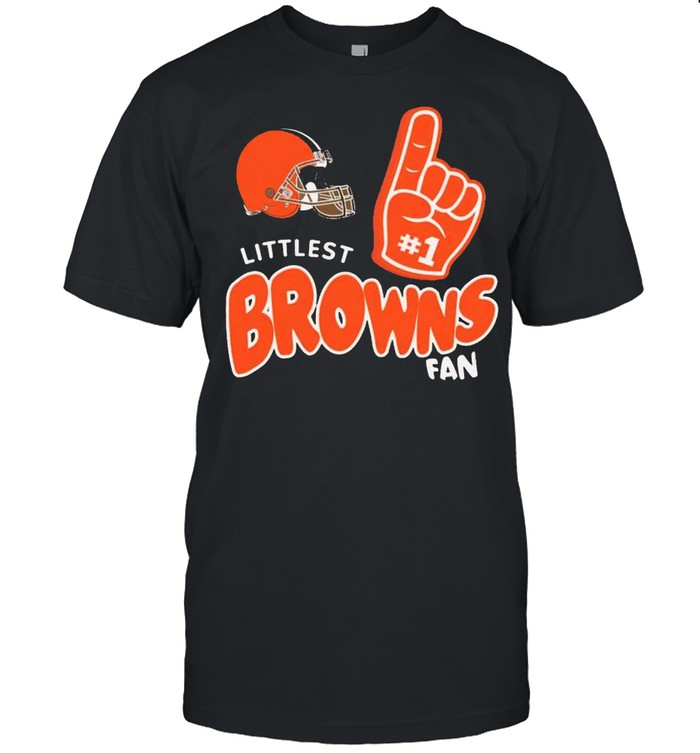 Cleveland Browns infant littlest fan shirt