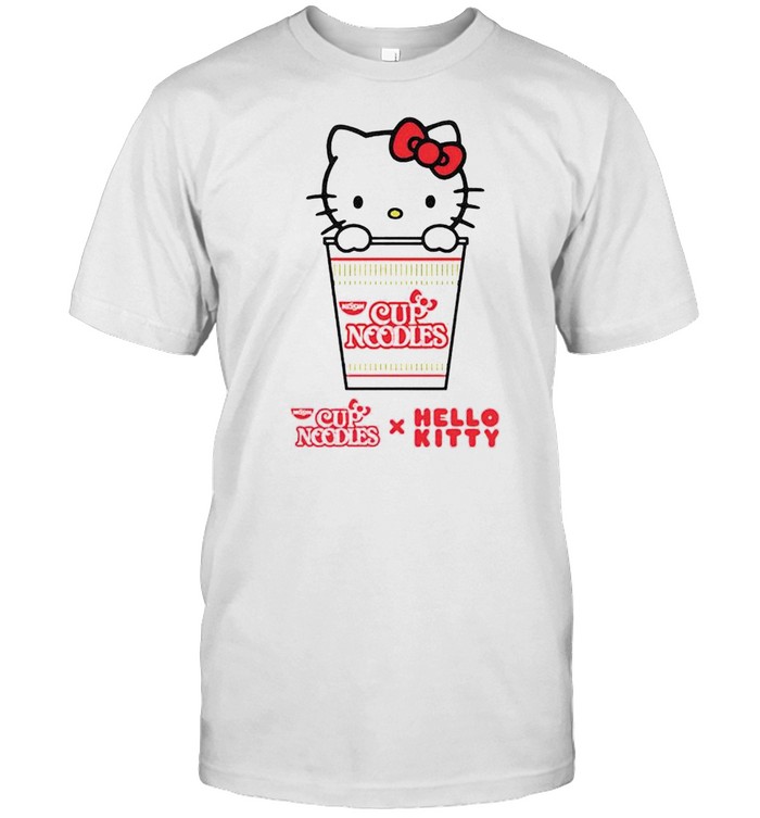 Hello Kitty cup noodles shirt