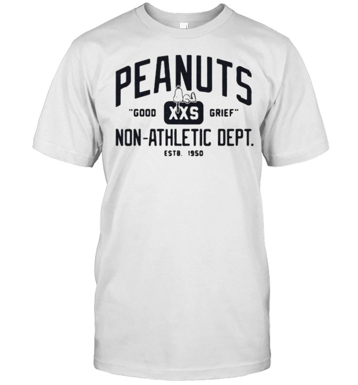 Peanuts good grief non-athletic dept shirt