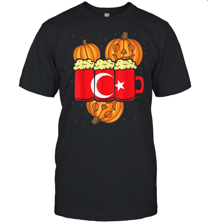 Halloween Turkey Beer Design for a Halloween T-shirt