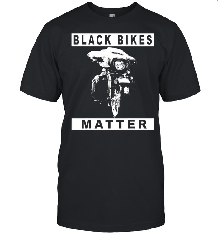 Black Bikes Matter Street Gliders T-Shirt