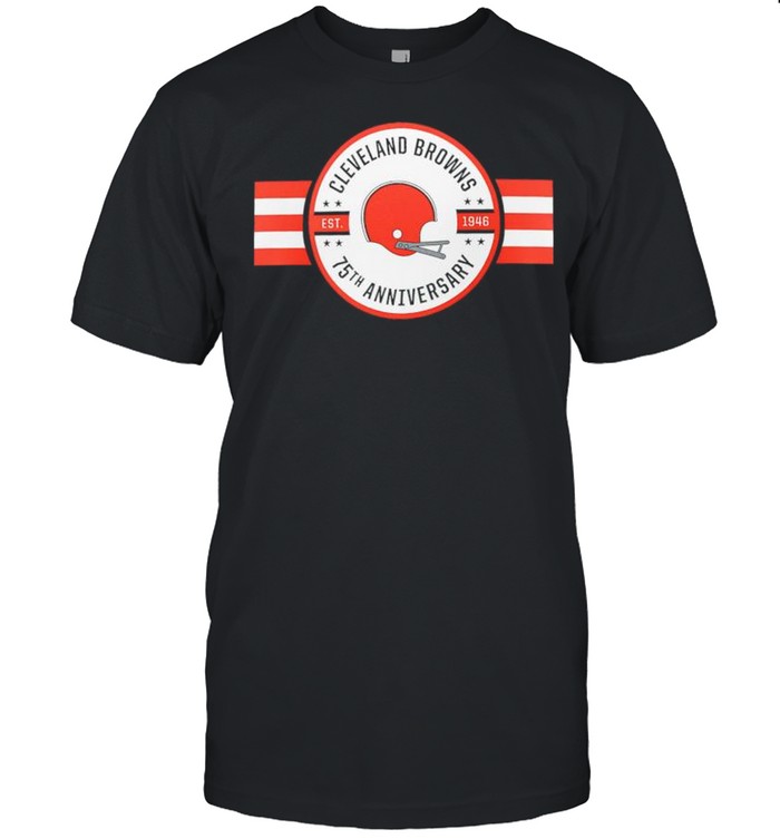 Cleveland Browns Nike 75th Anniversary est 1946 shirt