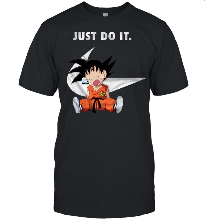 Goku Nike Just do it later shirt